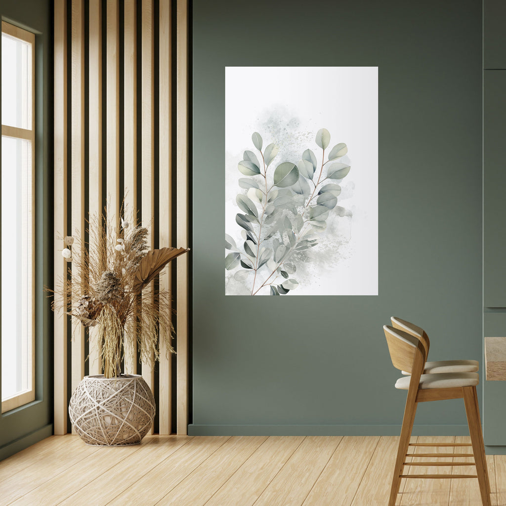 DELIGHTFUL EUCALYPTUS Poster Vertical Autocolante