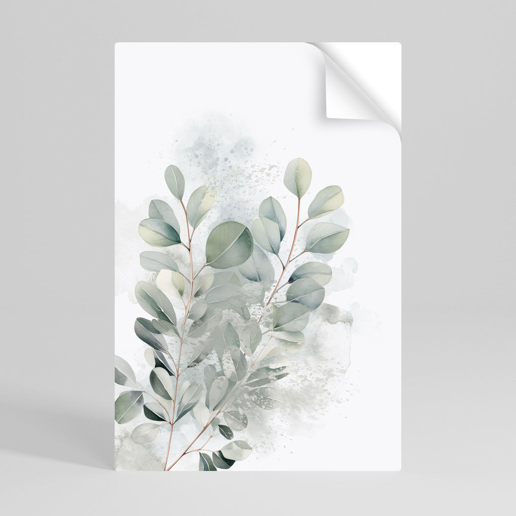 DELIGHTFUL EUCALYPTUS Poster Vertical Autocolante