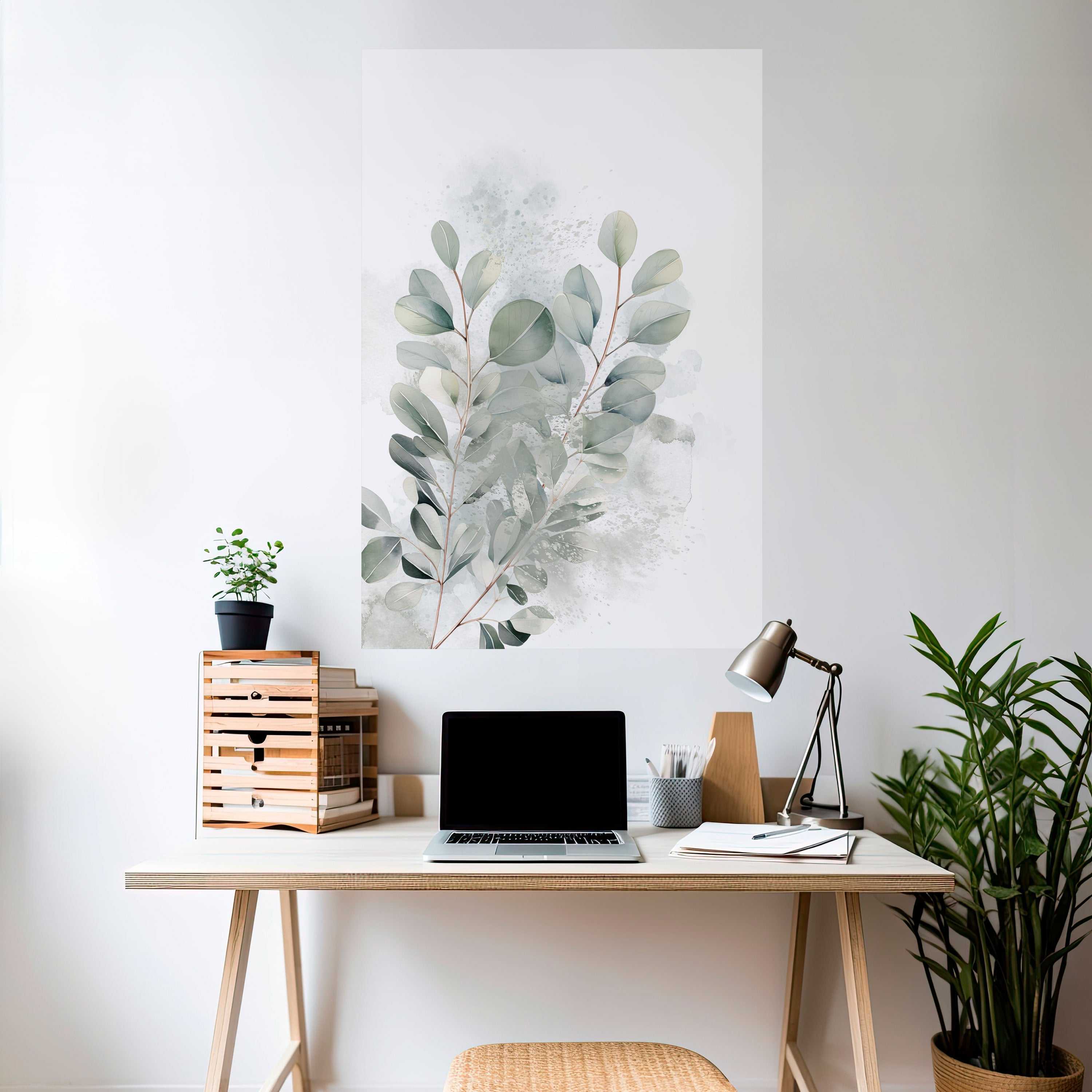 DELIGHTFUL EUCALYPTUS Poster Vertical Autocolante