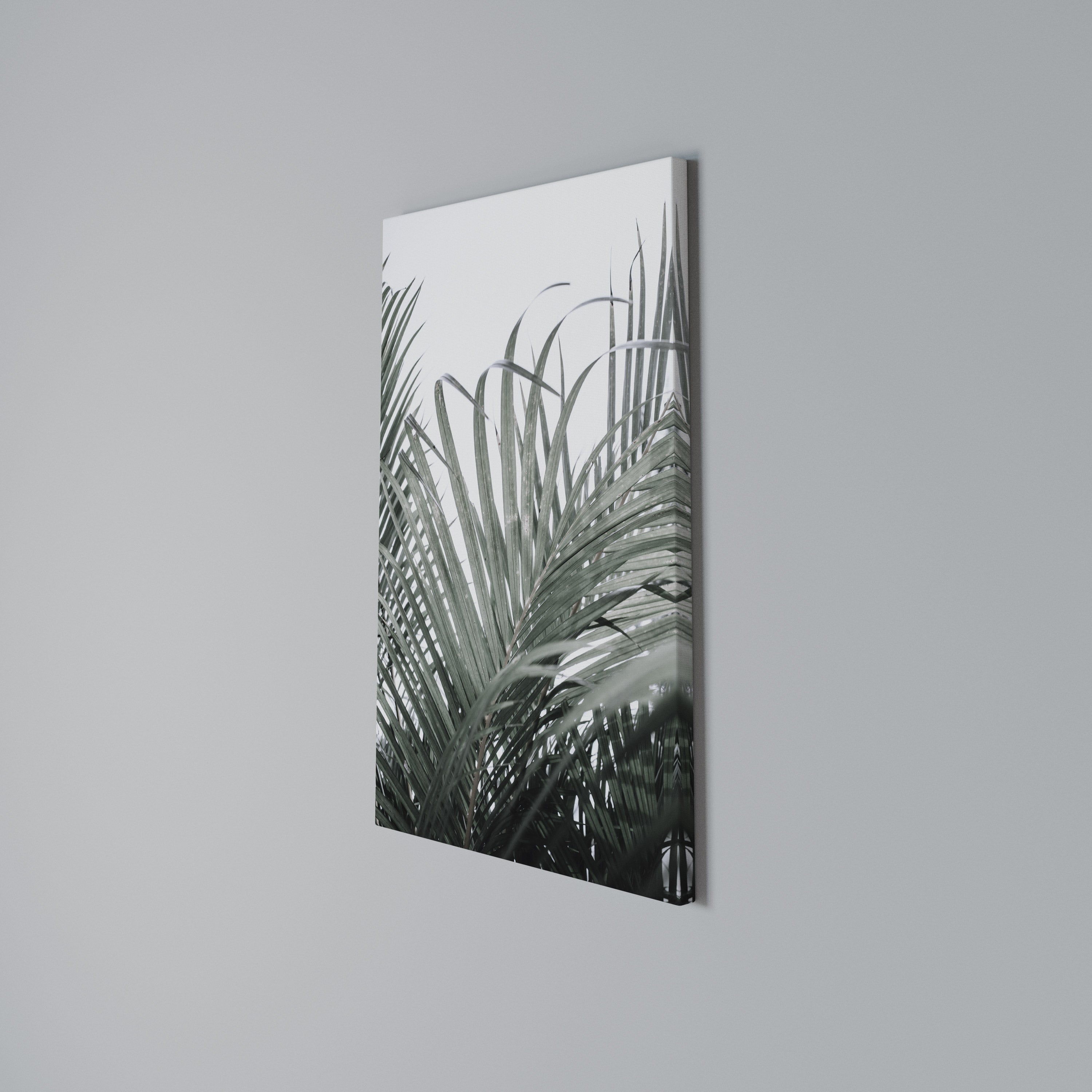PALM WHISPERS Quadro em tela vertical