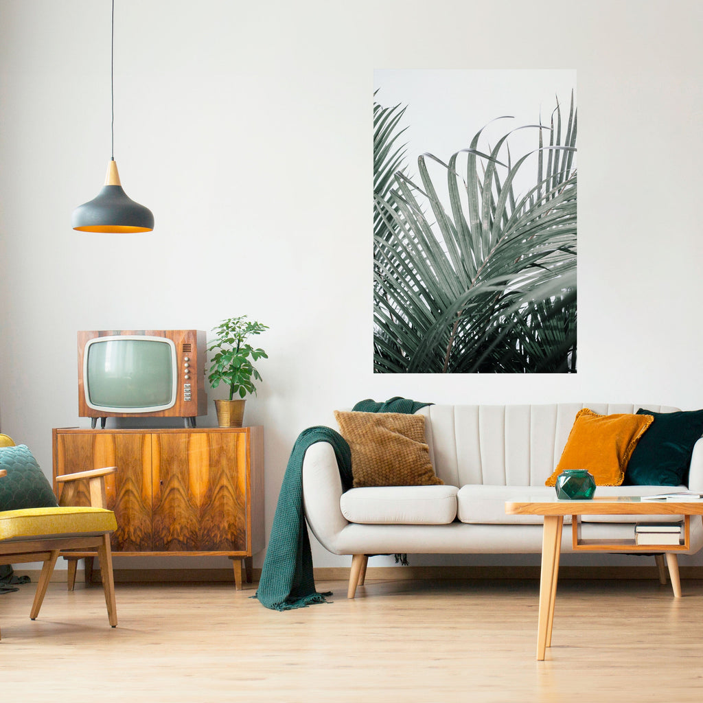 PALM WHISPERS Poster Vertical Autocolante