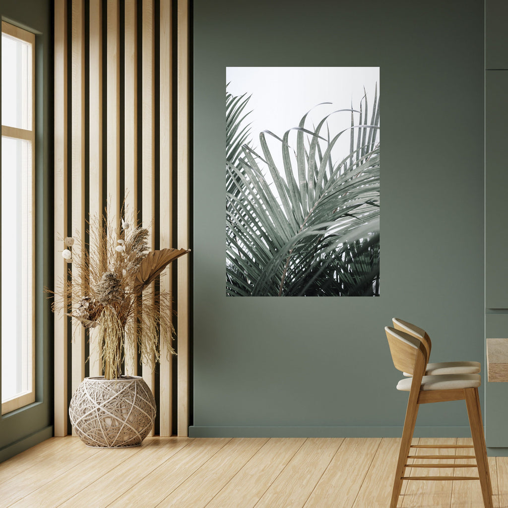 PALM WHISPERS Poster Vertical Autocolante