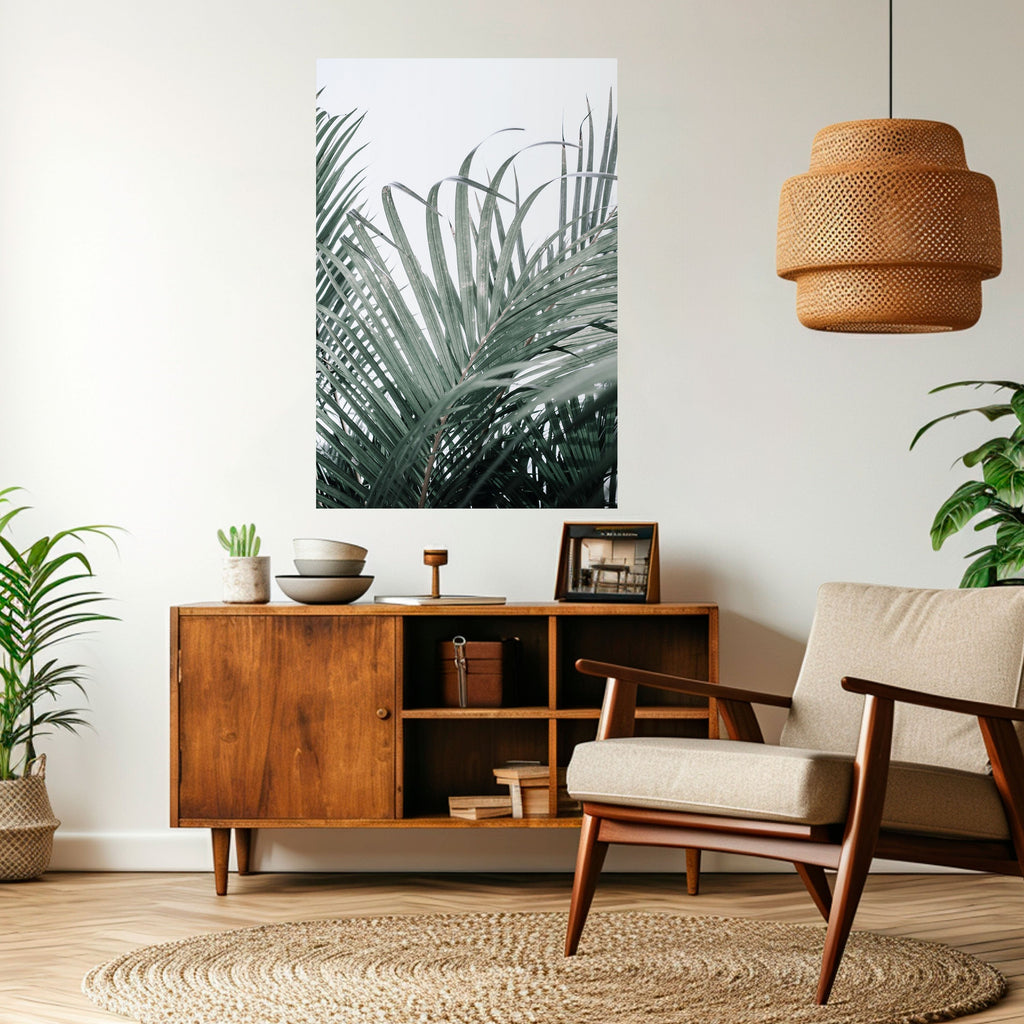 PALM WHISPERS Poster Vertical Autocolante