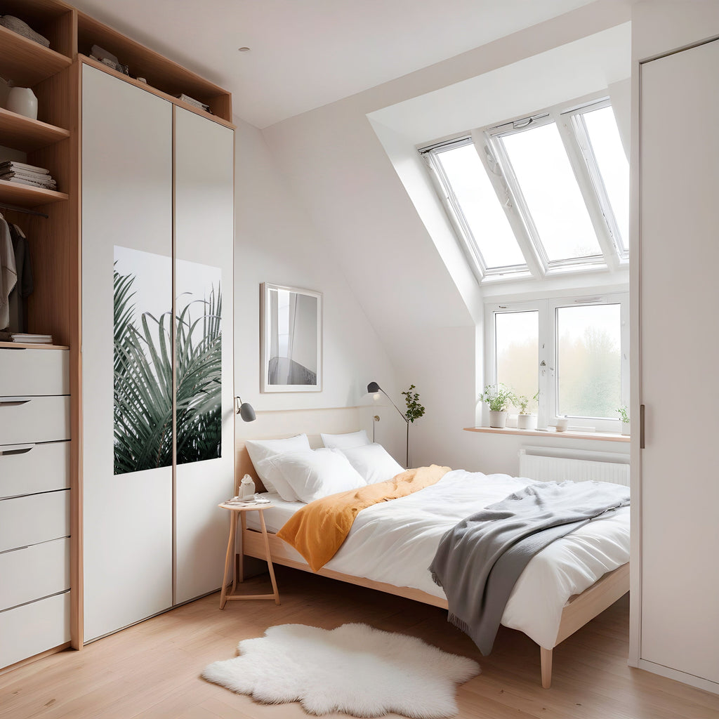 PALM WHISPERS Poster Vertical Autocolante