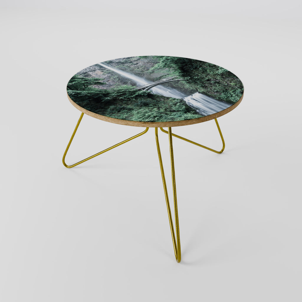 MYSTICAL WATERSCAPE BRIDGE Coffee Table