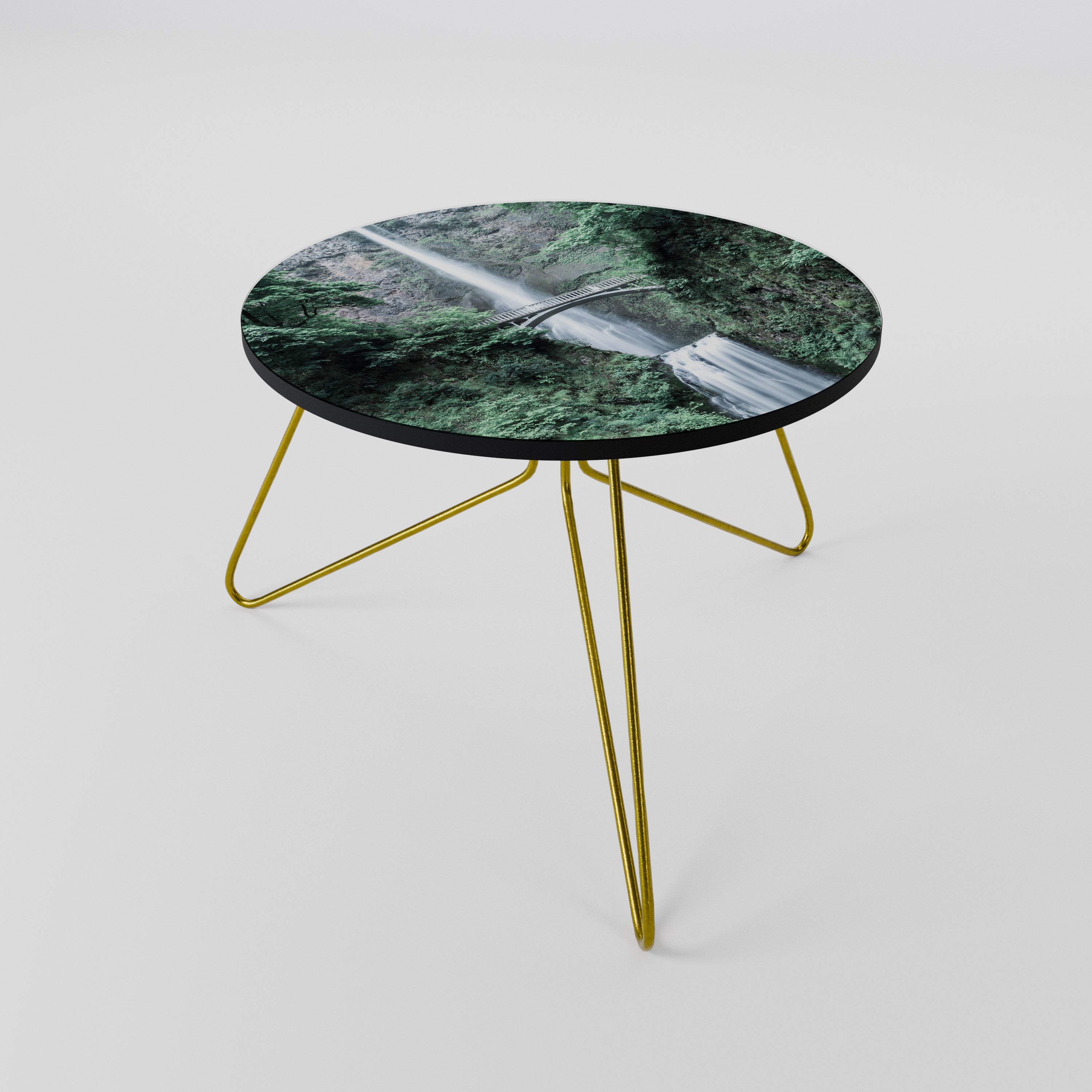 MYSTICAL WATERSCAPE BRIDGE Coffee Table 60