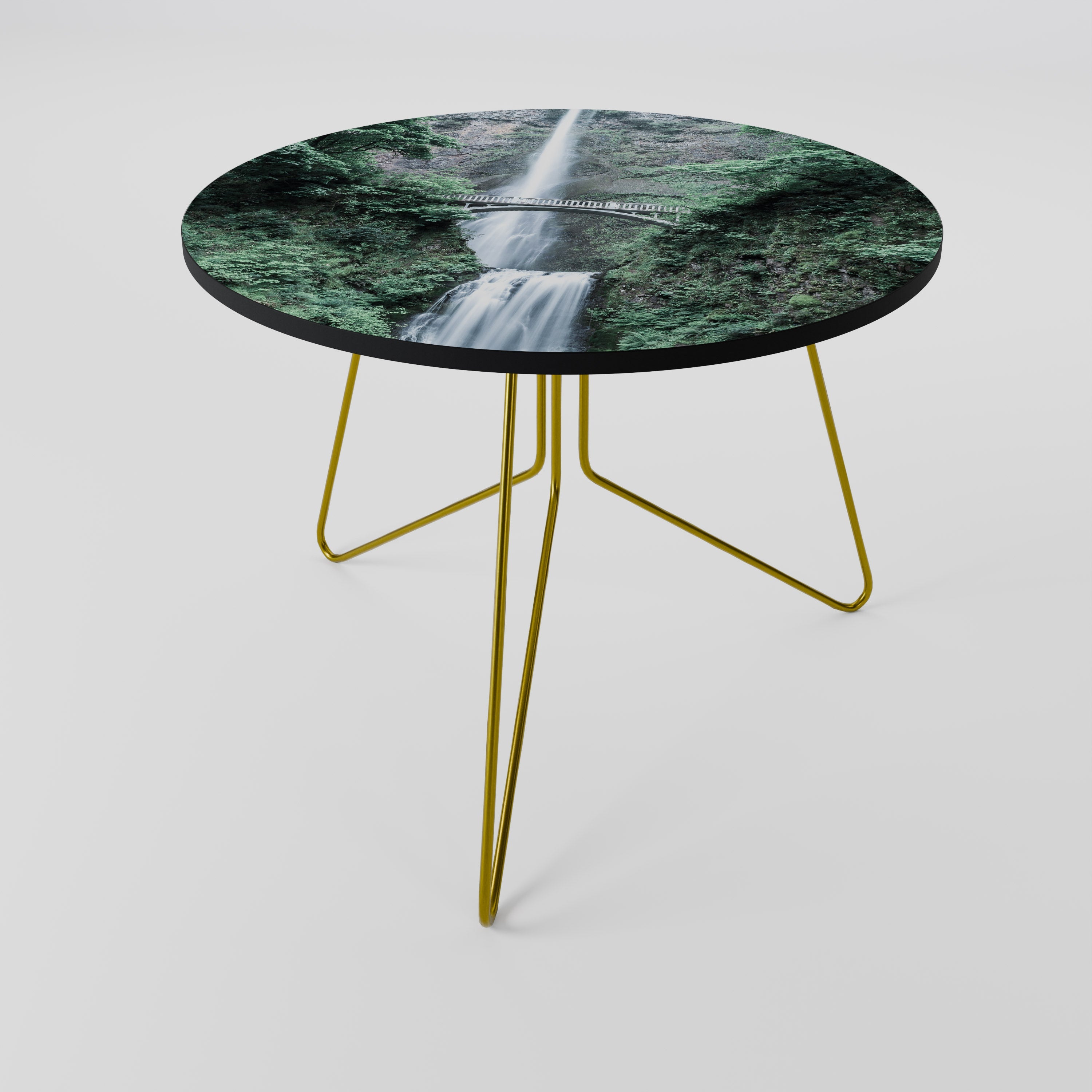 MYSTICAL WATERSCAPE BRIDGE Mesa de Centro 69