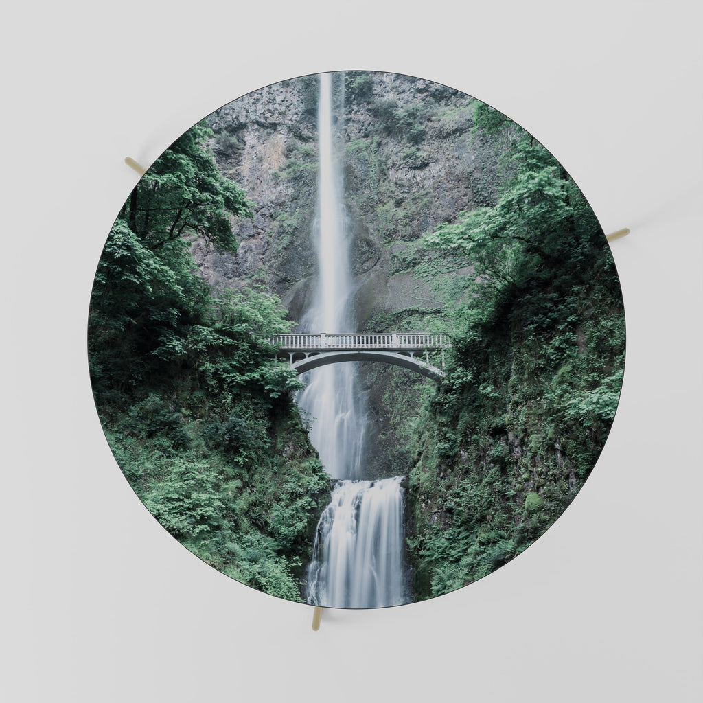 MYSTICAL WATERSCAPE BRIDGE Mesa de Centro 69