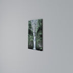 MYSTICAL WATERSCAPE BRIDGE Quadro em tela vertical