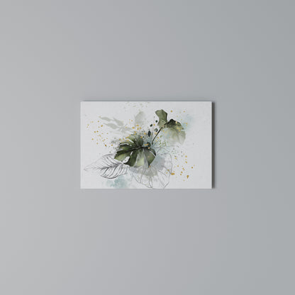 VIVID LEAF SYMPHONY Horizontal Canvas Print