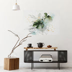 VIVID LEAF SYMPHONY Peel and Stick Horizontal Poster