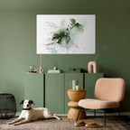 VIVID LEAF SYMPHONY Peel and Stick Horizontal Poster