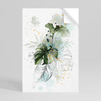 SKATEBOARD ARTISTRY Peel and Stick Vertical Poster