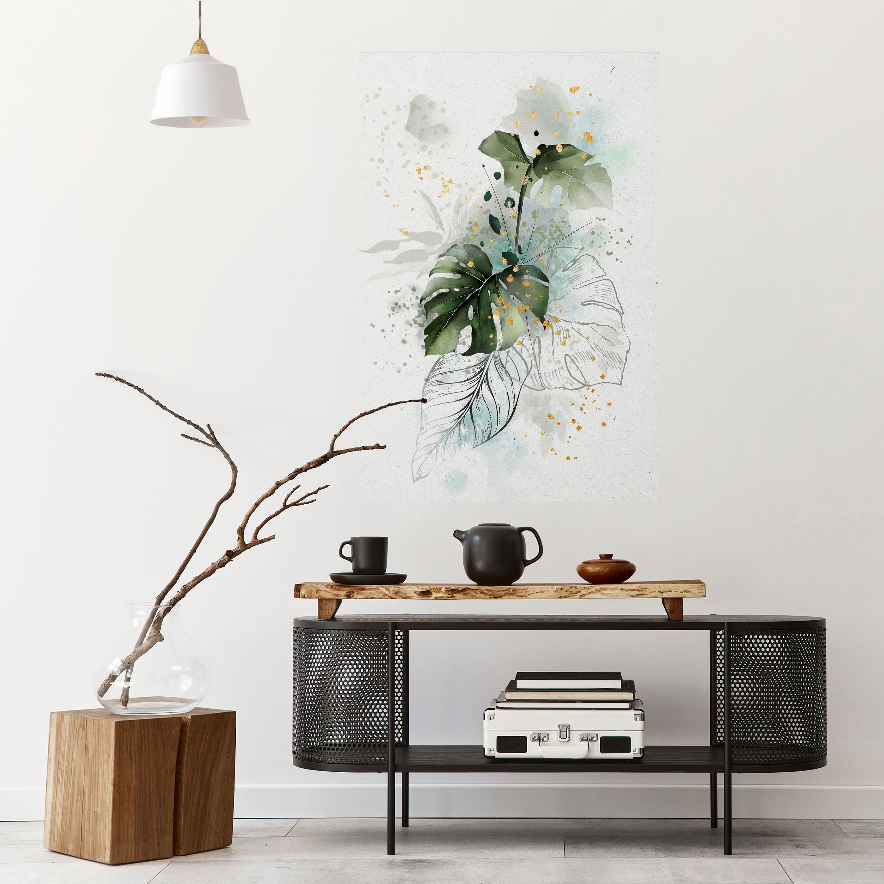 SKATEBOARD ARTISTRY Poster Vertical Autocolante