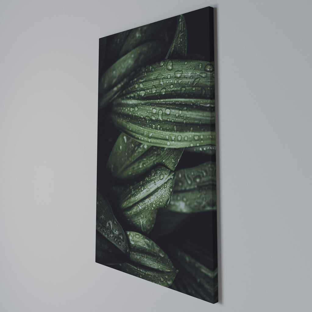LUSH DROPLET DANCE Quadro em tela vertical