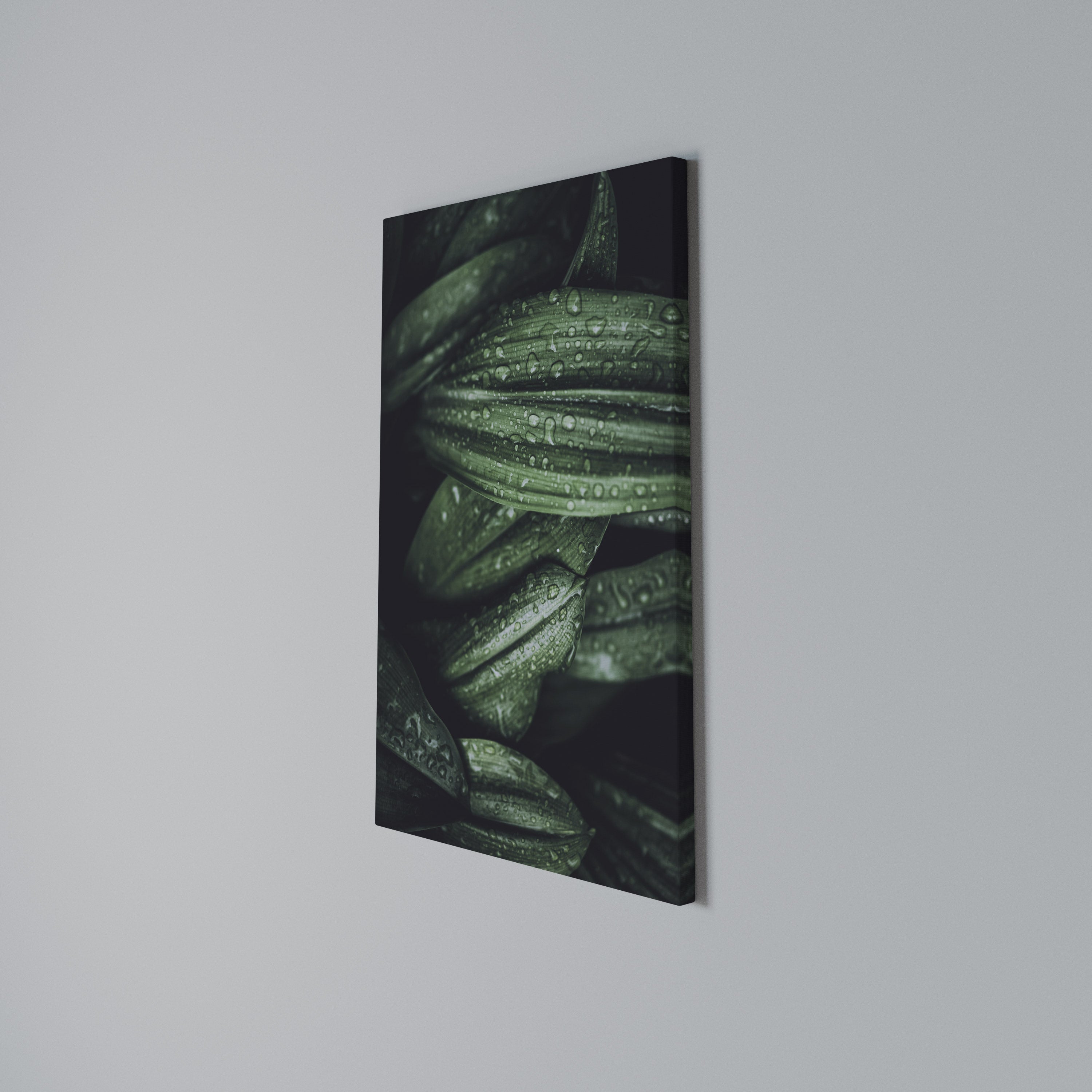 LUSH DROPLET DANCE Quadro em tela vertical