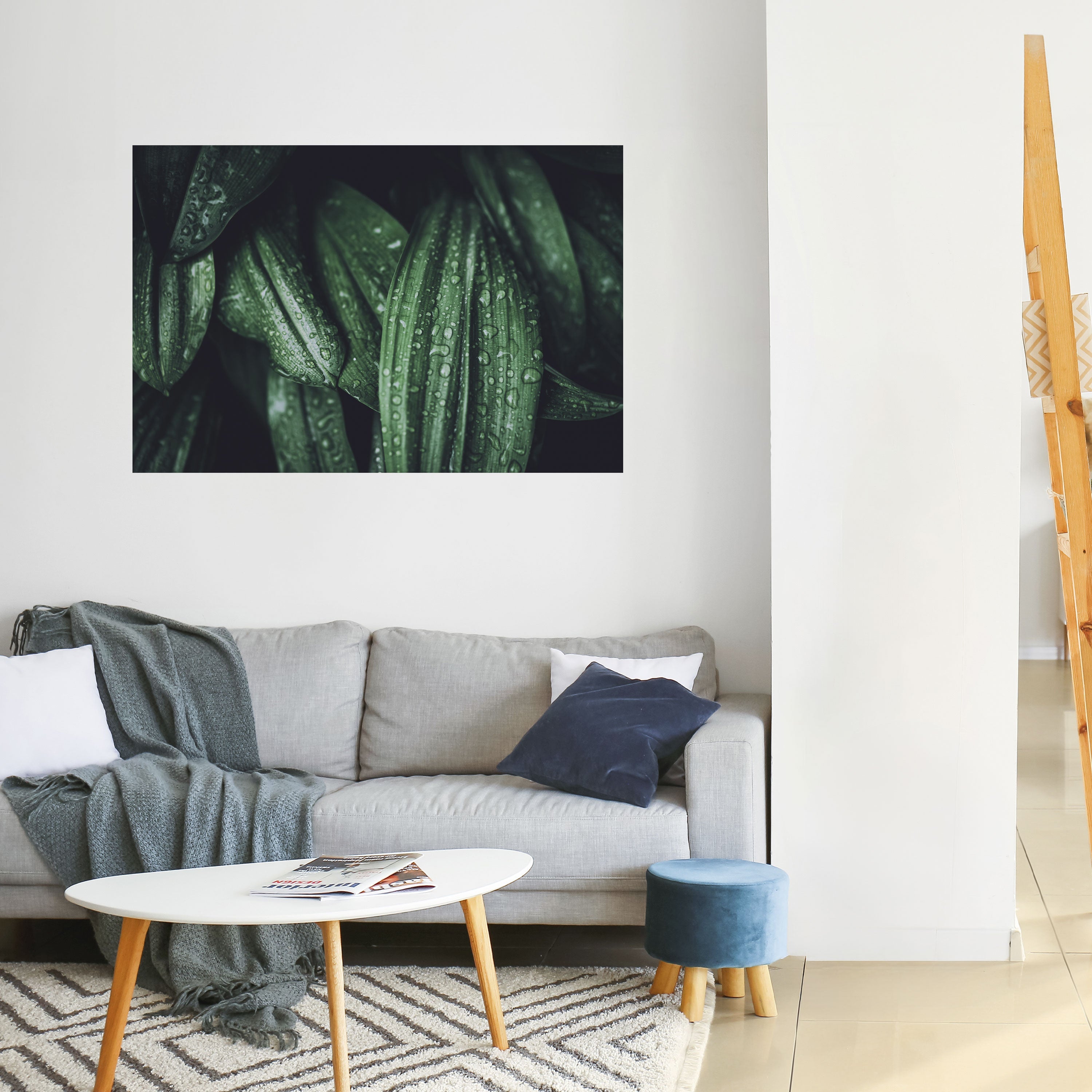 LUSH DROPLET DANCE Poster Horizontal Autocolante