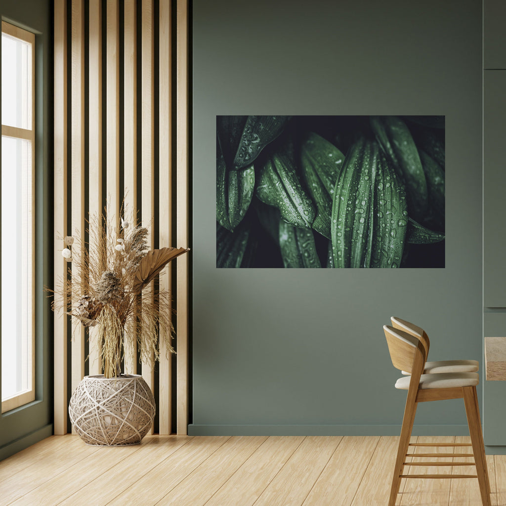 LUSH DROPLET DANCE Poster Horizontal Autocolante