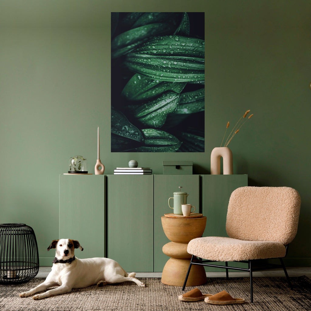 LUSH DROPLET DANCE Poster Vertical Autocolante