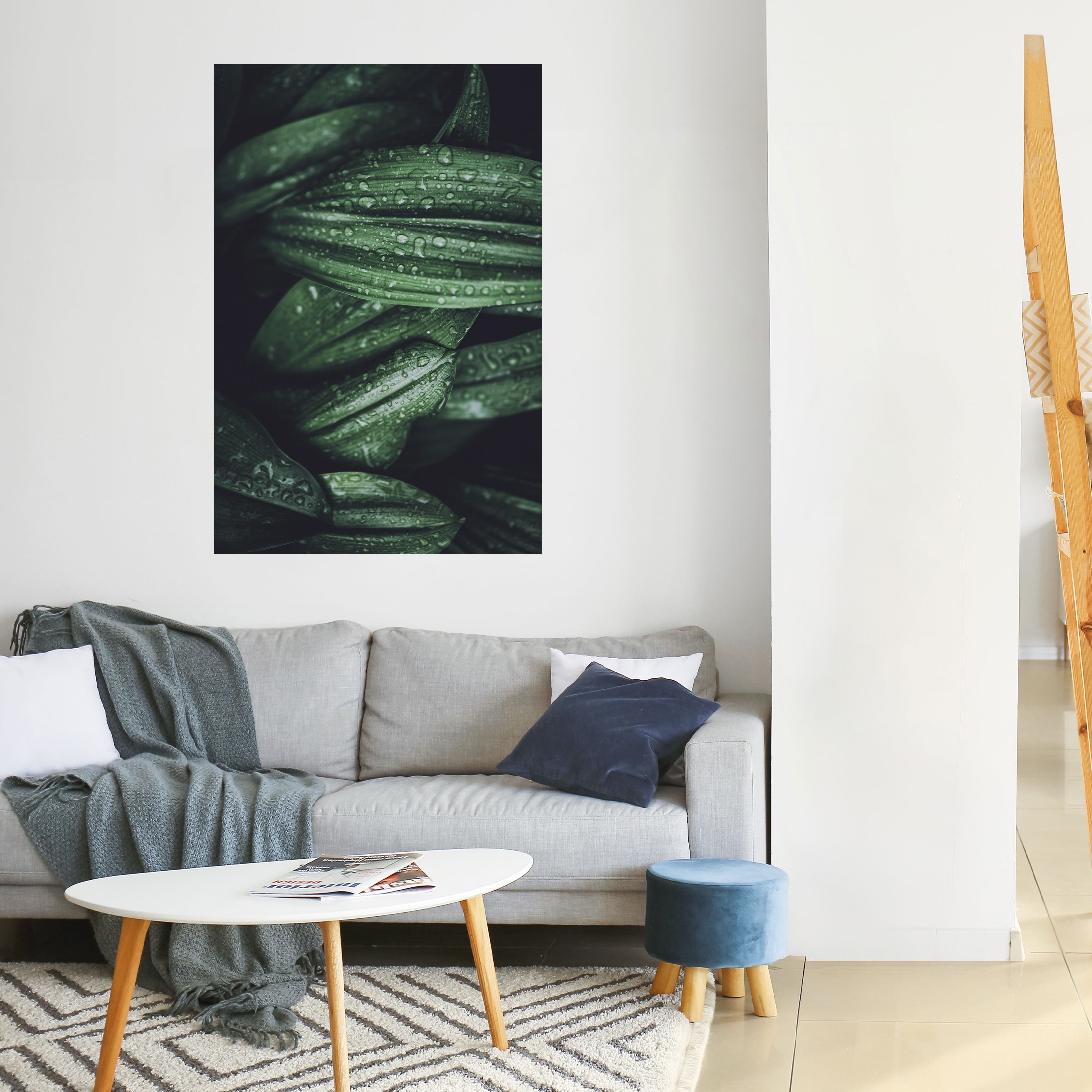 LUSH DROPLET DANCE Poster Vertical Autocolante