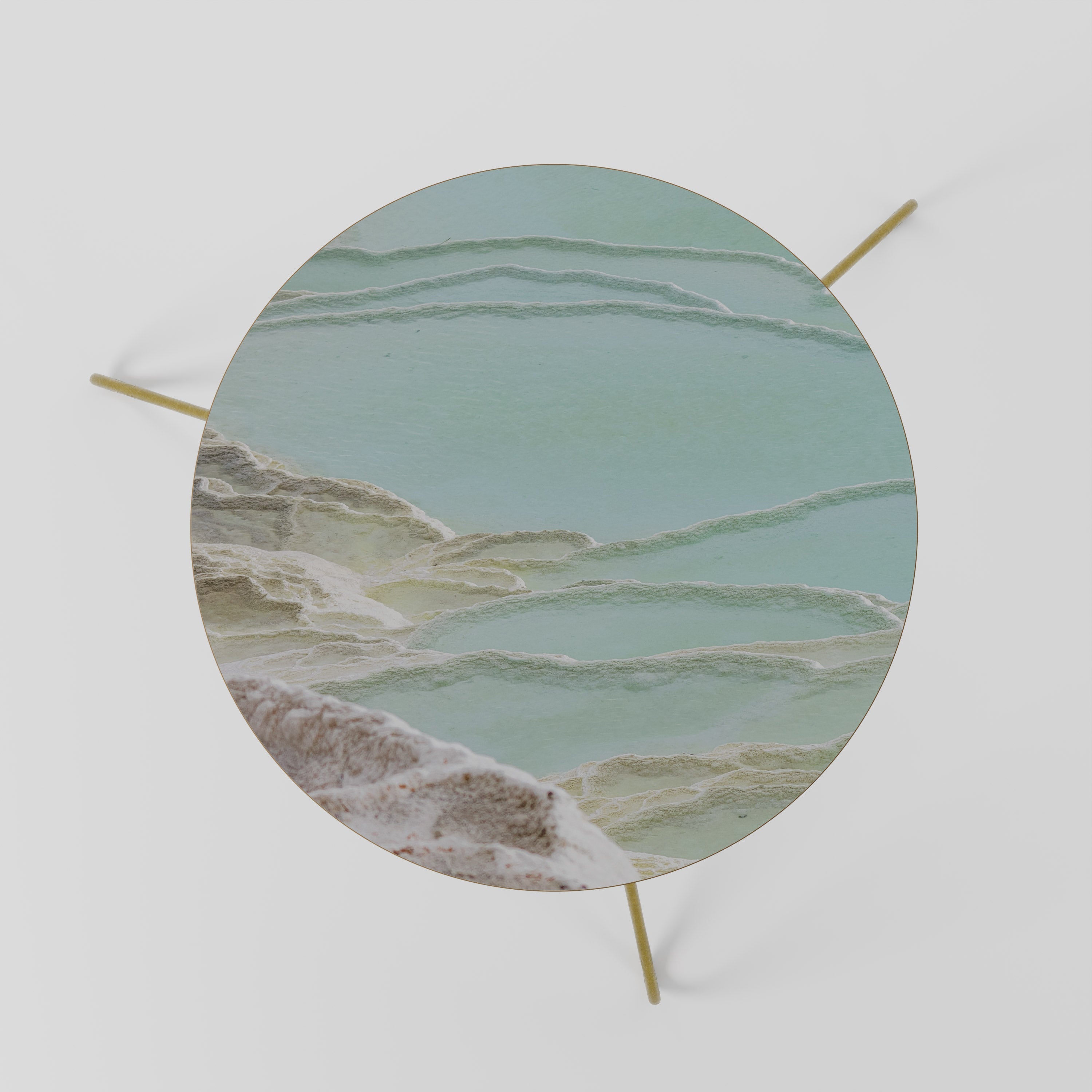 AQUAMARINE WHISPERS Mesa de Centro 60