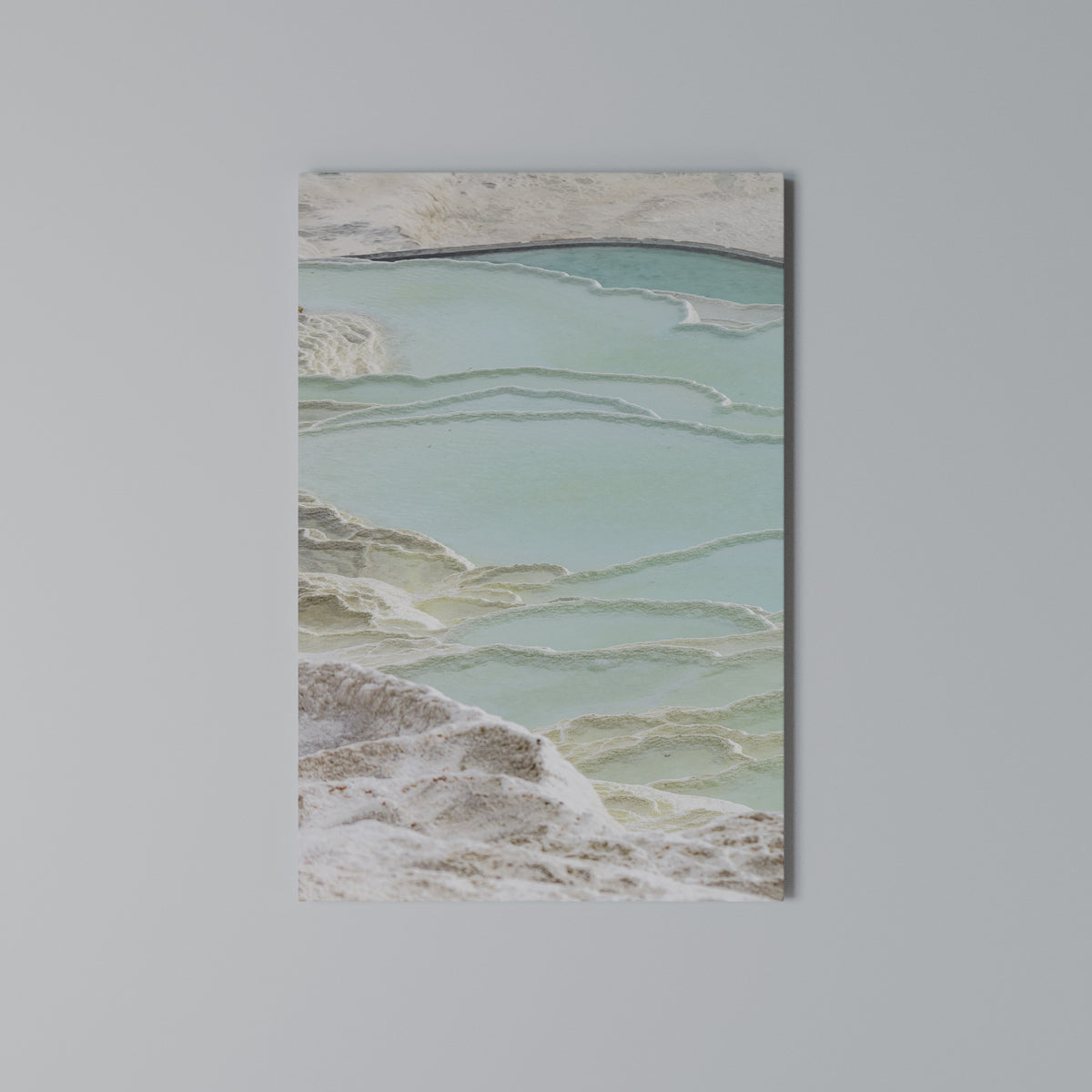 AQUAMARINE WHISPERS Quadro em tela vertical