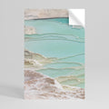 AQUAMARINE WHISPERS Peel and Stick Vertical Poster