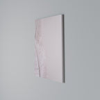 WHISPERING PINK FEATHERS Vertical Canvas Print
