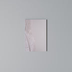 WHISPERING PINK FEATHERS Vertical Canvas Print