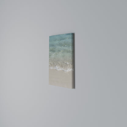 SERENITY BY THE SHORE Quadro em tela vertical