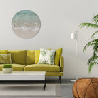 SERENITY BY THE SHORE Quadro Redondo Decorativo