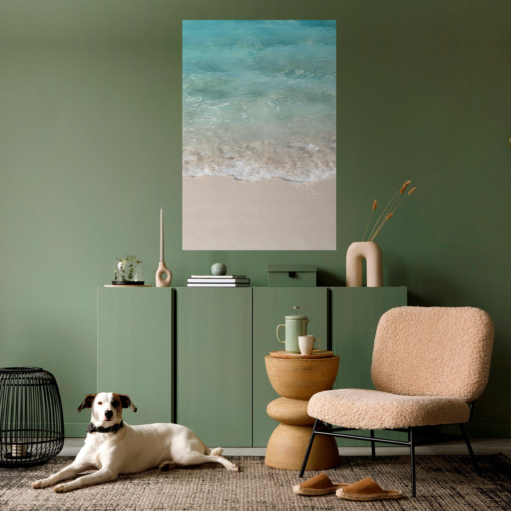 SERENITY BY THE SHORE Poster Vertical Autocolante