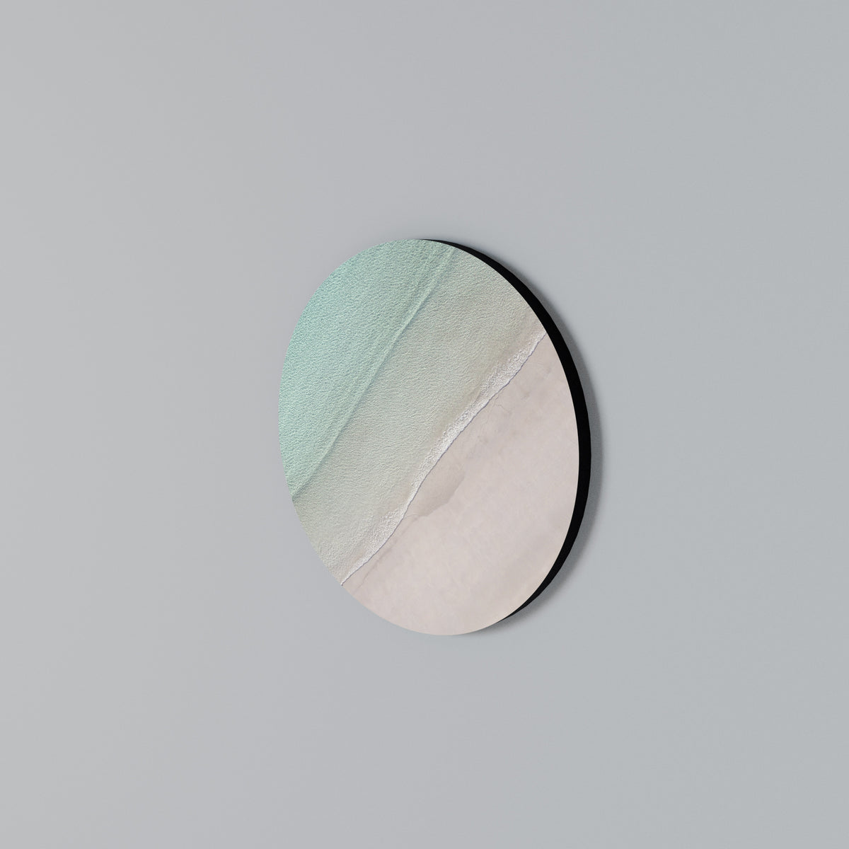 COASTAL CALM ARTISTRY Arte de Parede Redonda