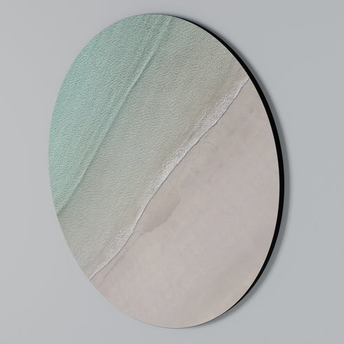 COASTAL CALM ARTISTRY Arte de Parede Redonda