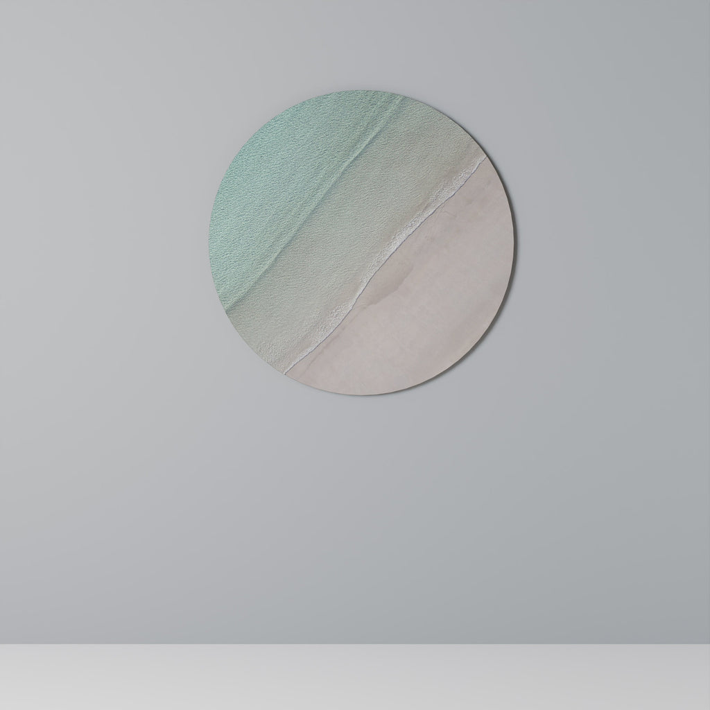 COASTAL CALM ARTISTRY Round Wall Art