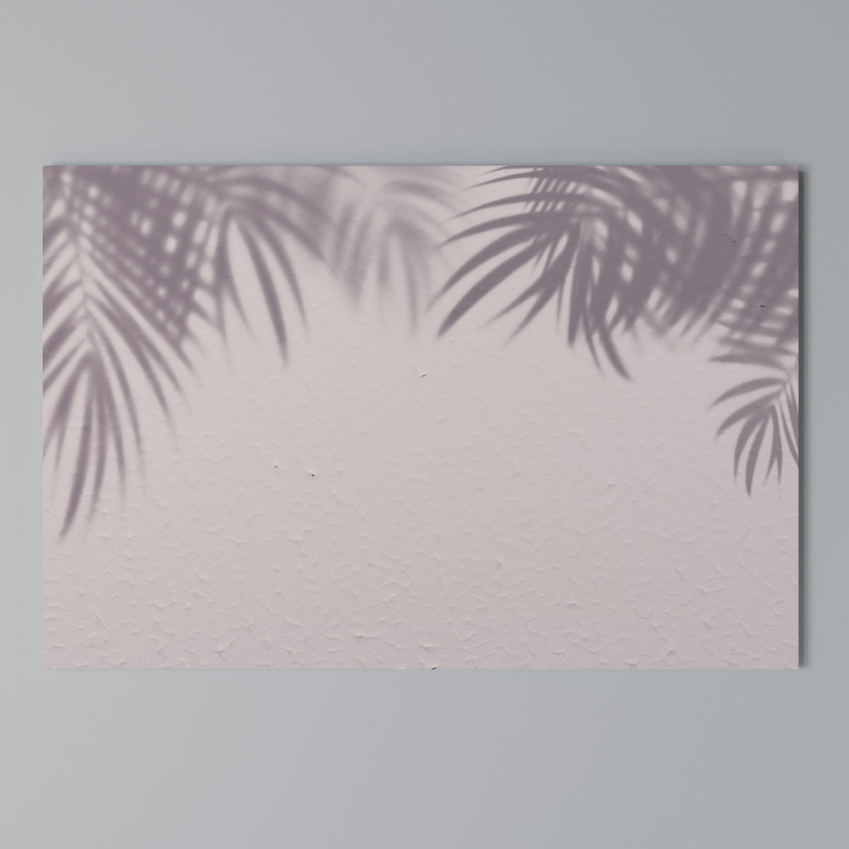PALM SHADOWS DANCE Horizontal Canvas Print
