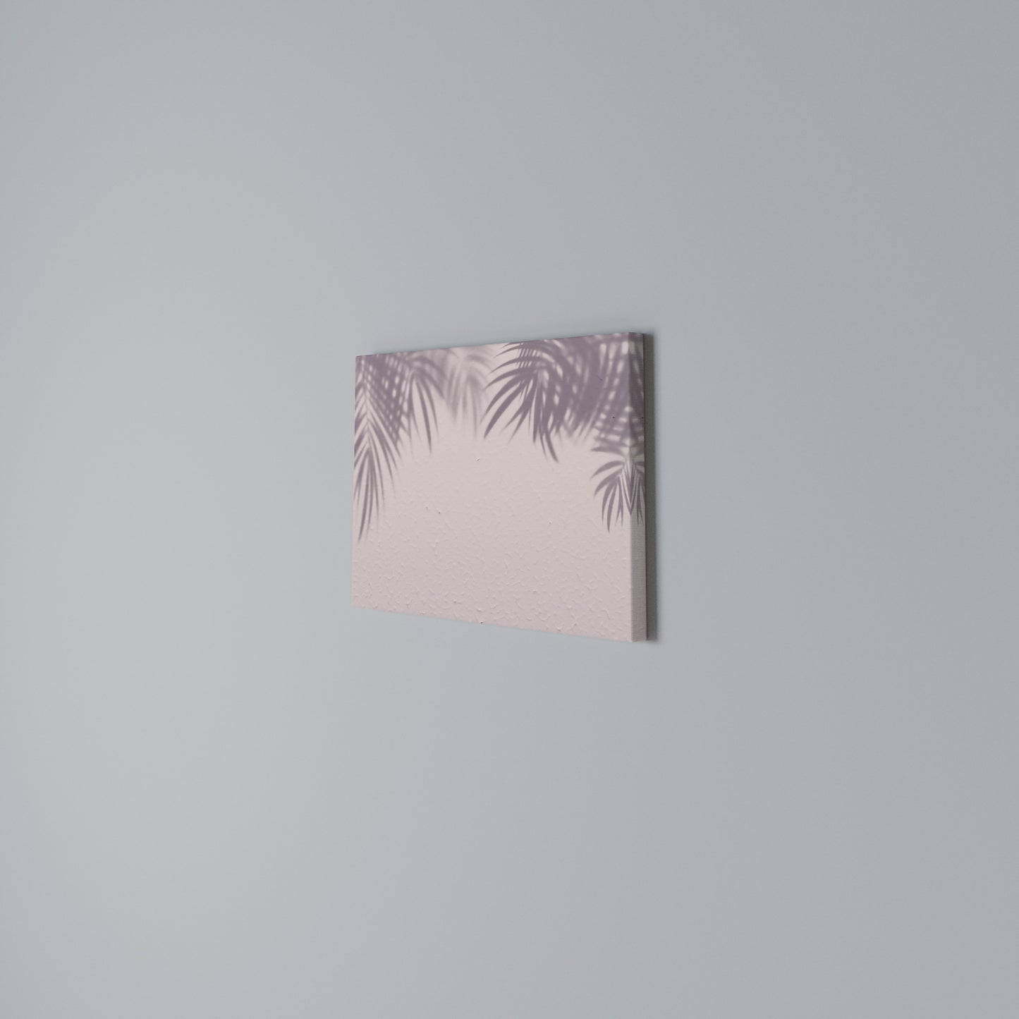 PALM SHADOWS DANCE Horizontal Canvas Print