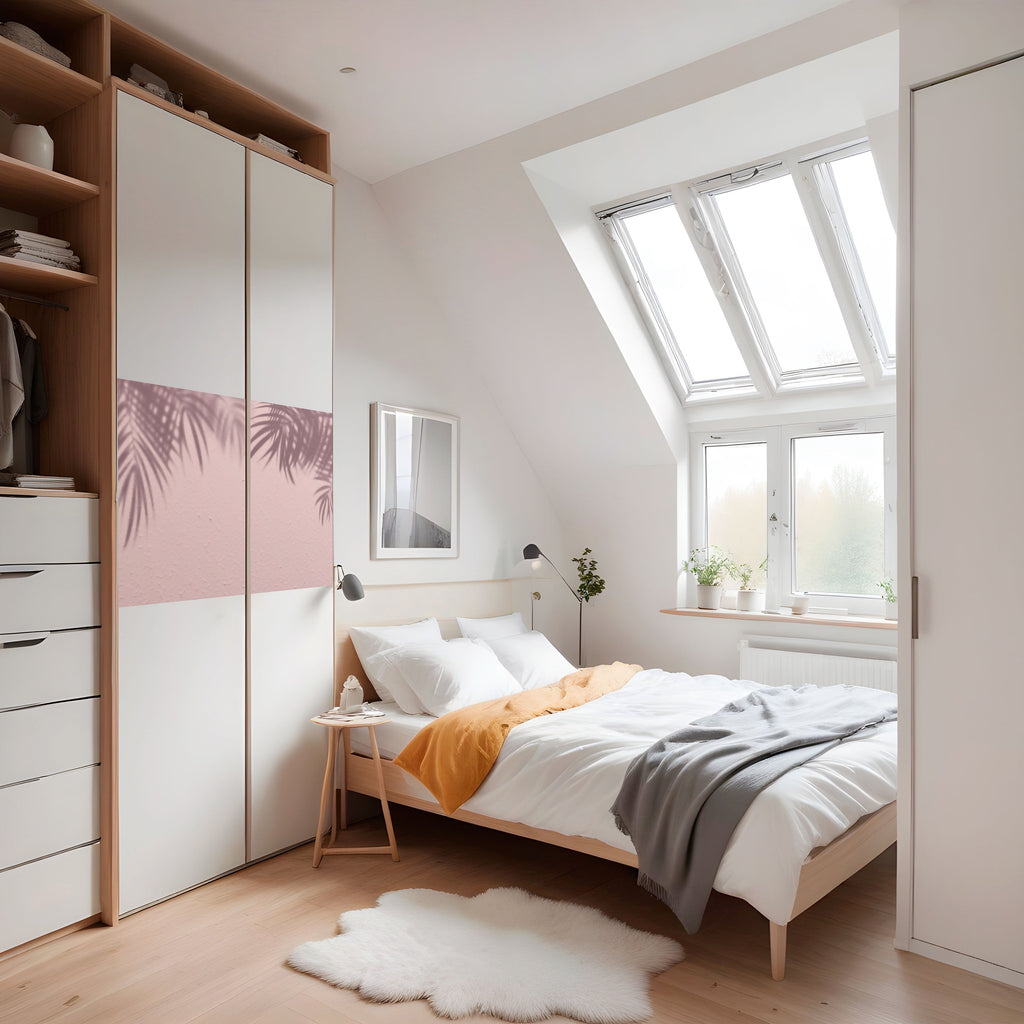 PALM SHADOWS DANCE Peel and Stick Horizontal Poster