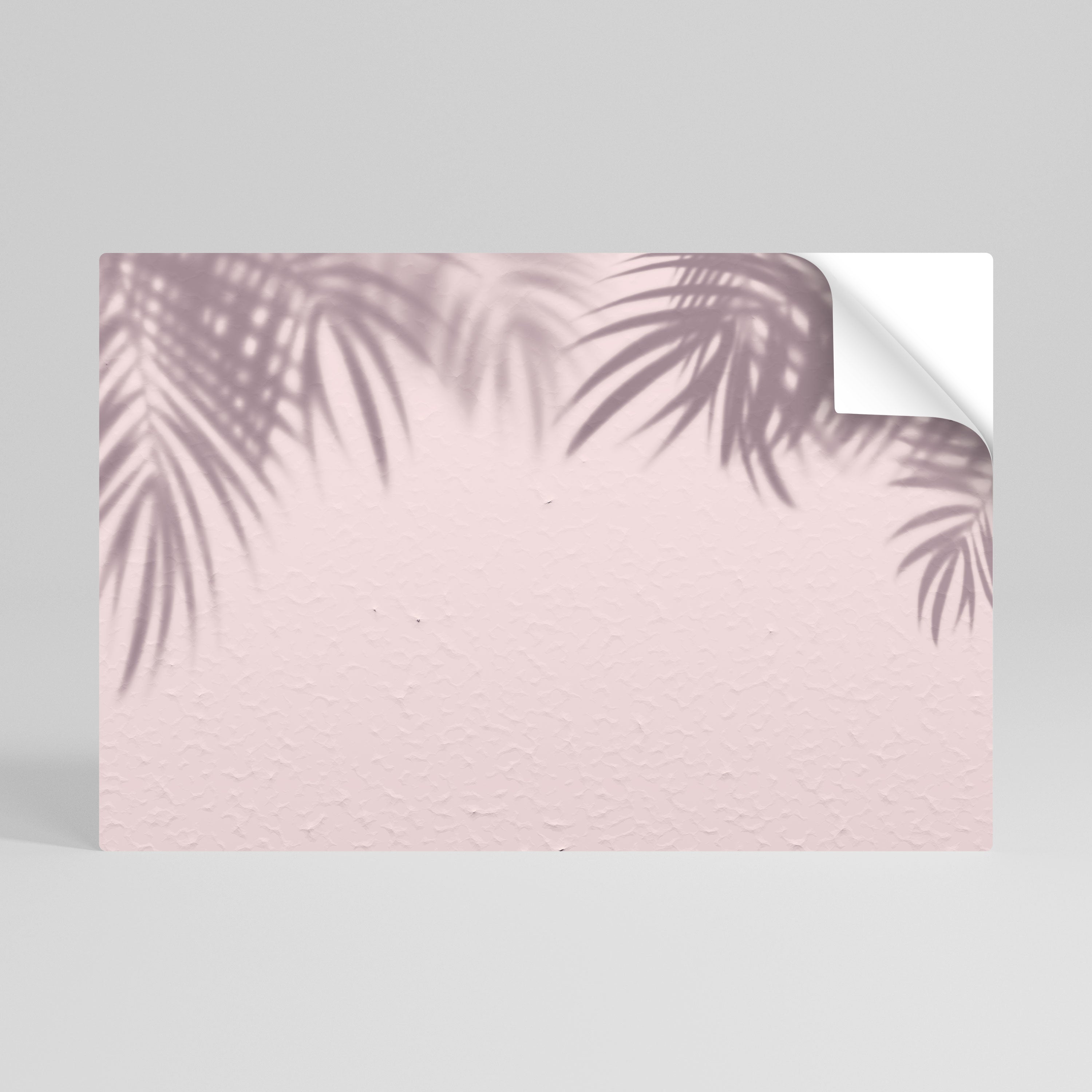 PALM SHADOWS DANCE Peel and Stick Horizontal Poster