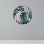 POPINJAY LOOK Quadro Redondo Decorativo