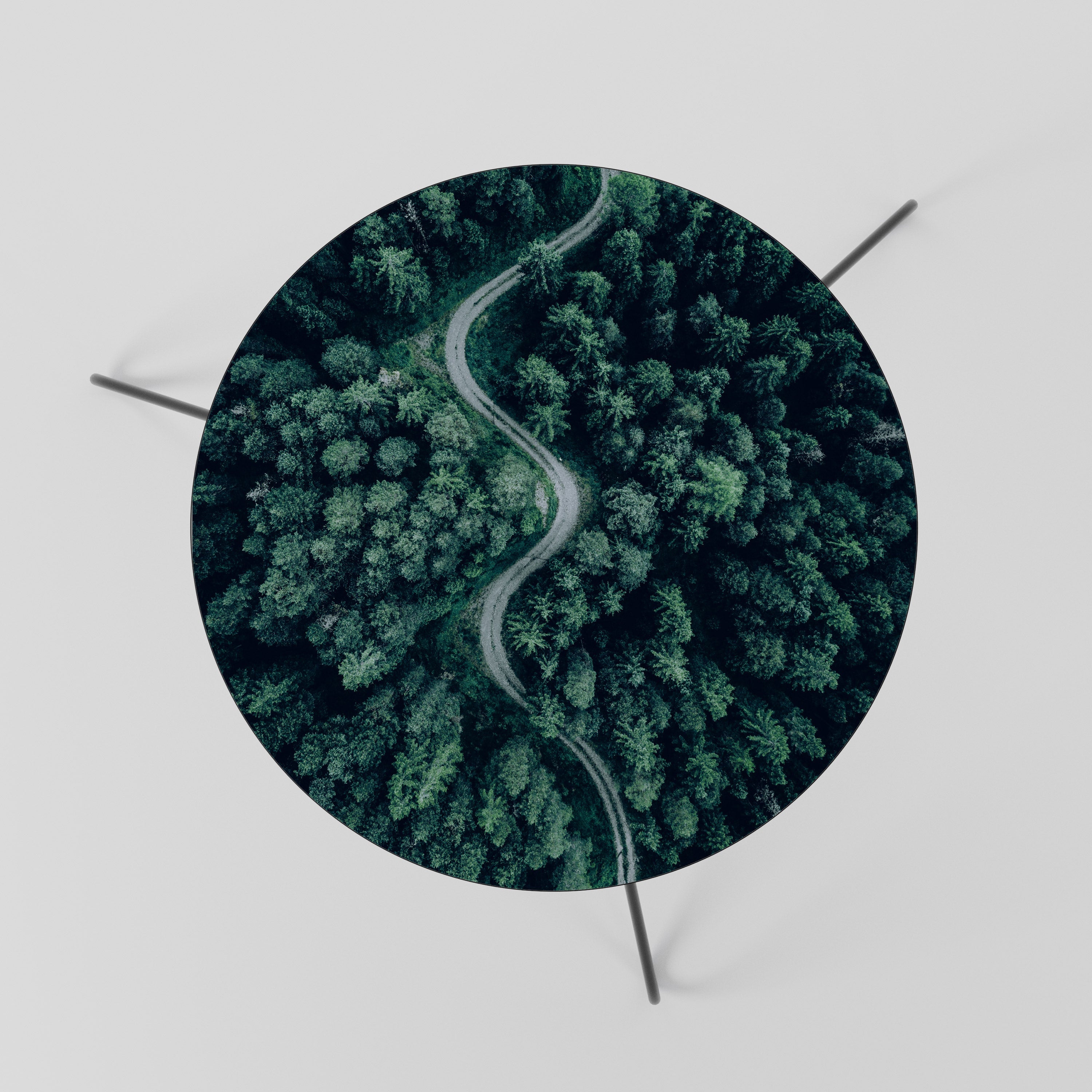 FORESTED SERPENTINE ROUTE Mesa de Centro 60