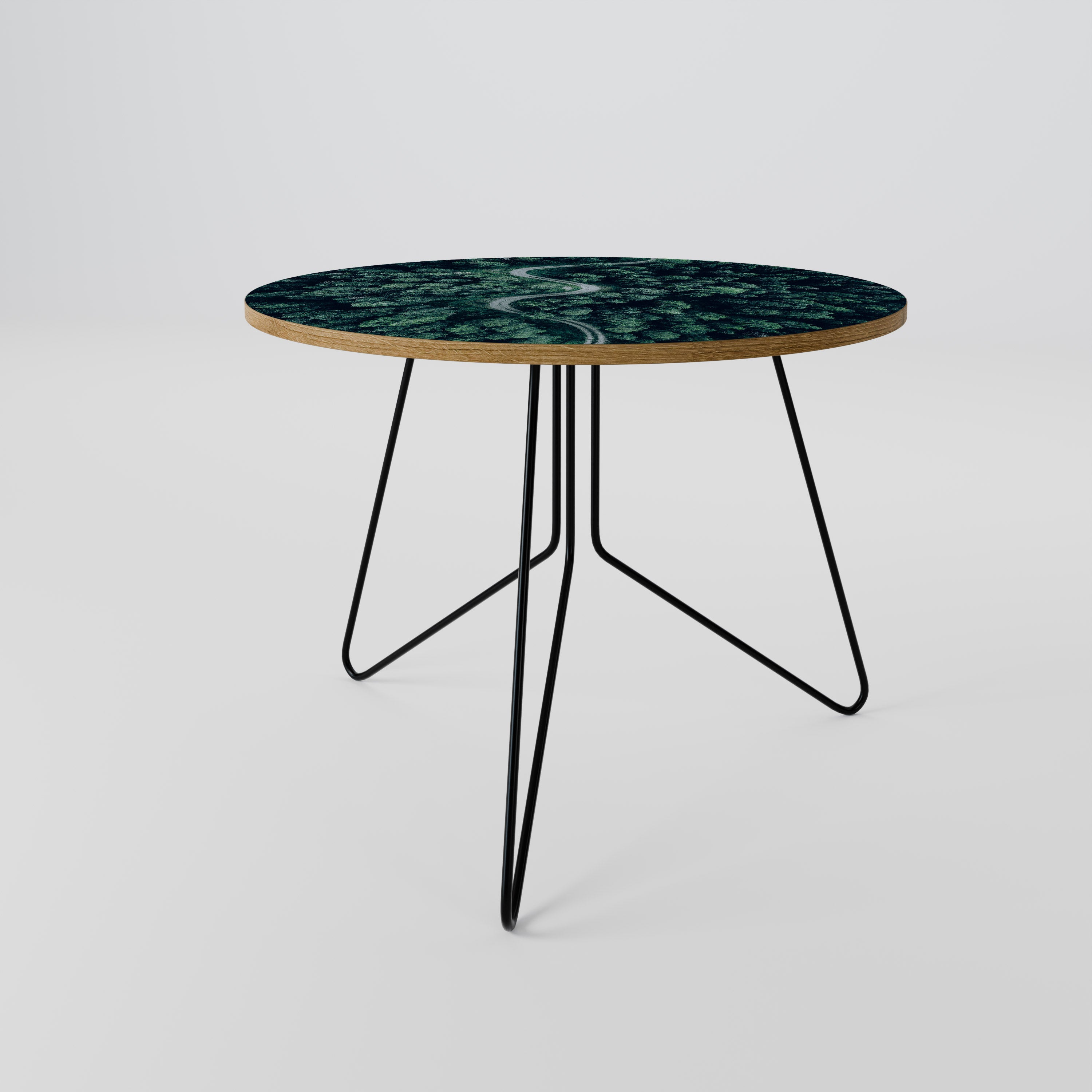 FORESTED SERPENTINE ROUTE Coffee Table