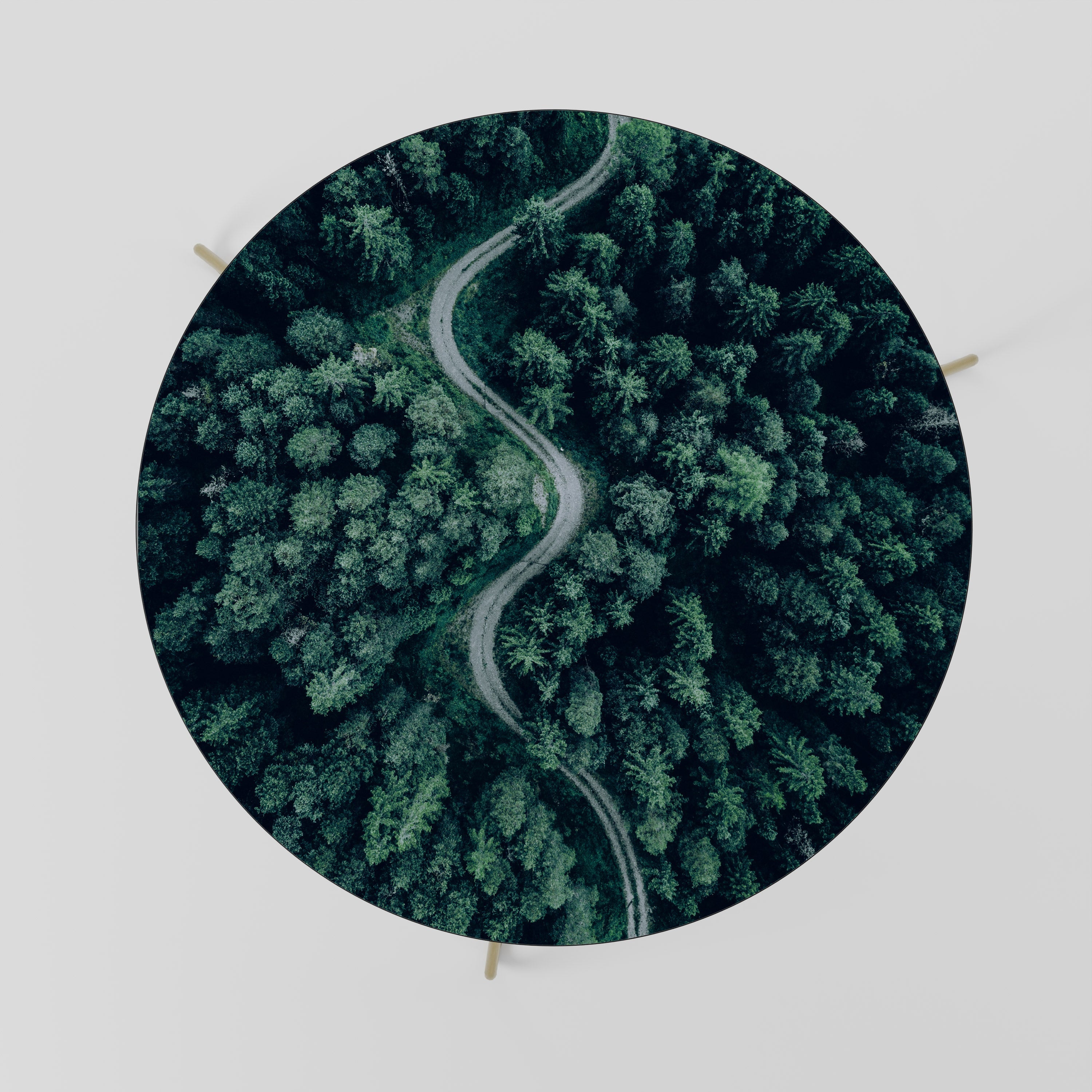 FORESTED SERPENTINE ROUTE Mesa de Centro 69