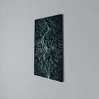 FORESTED SERPENTINE ROUTE Quadro em tela vertical