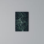 FORESTED SERPENTINE ROUTE Quadro em tela vertical