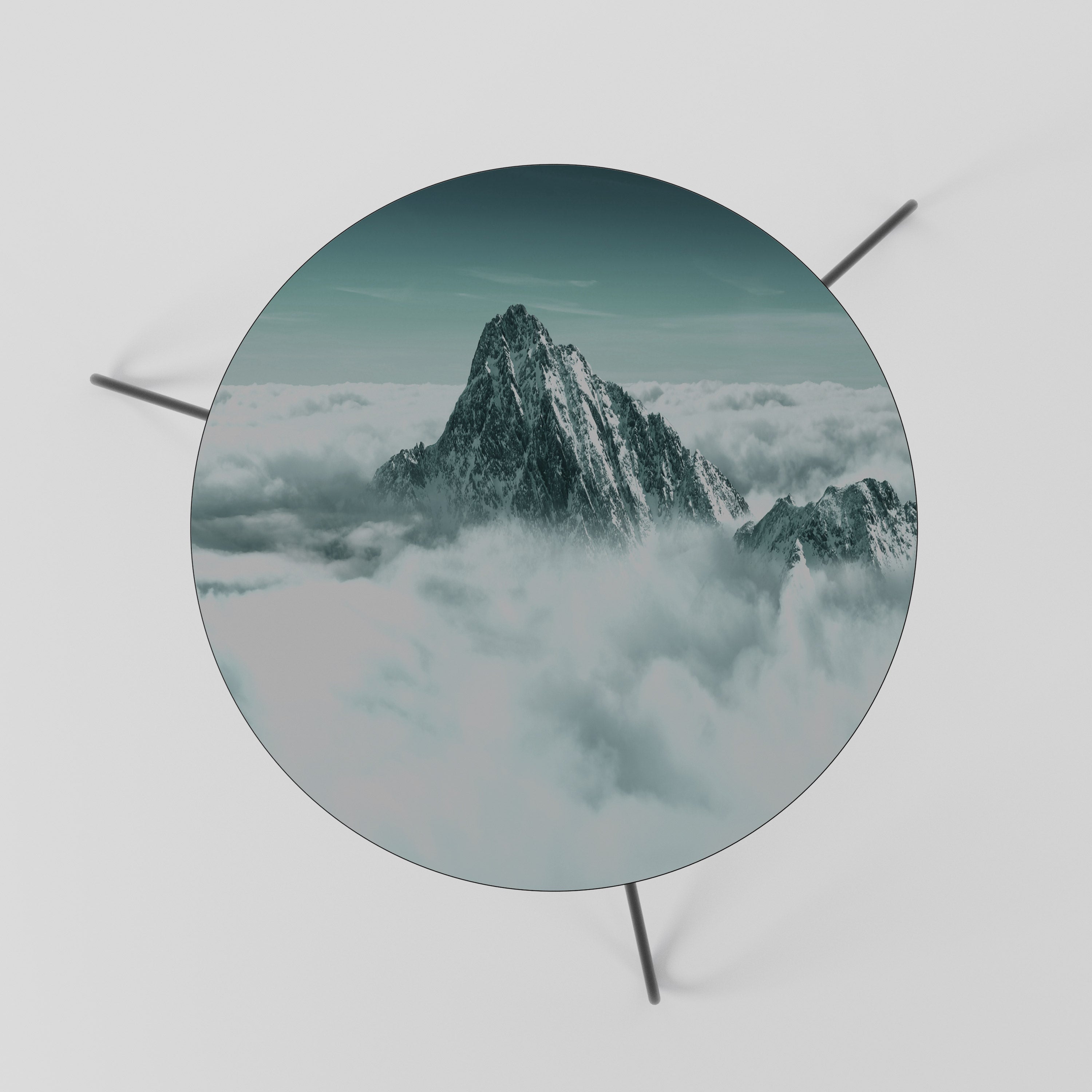 CLOUD-KISSED PEAK Mesa de Centro 60