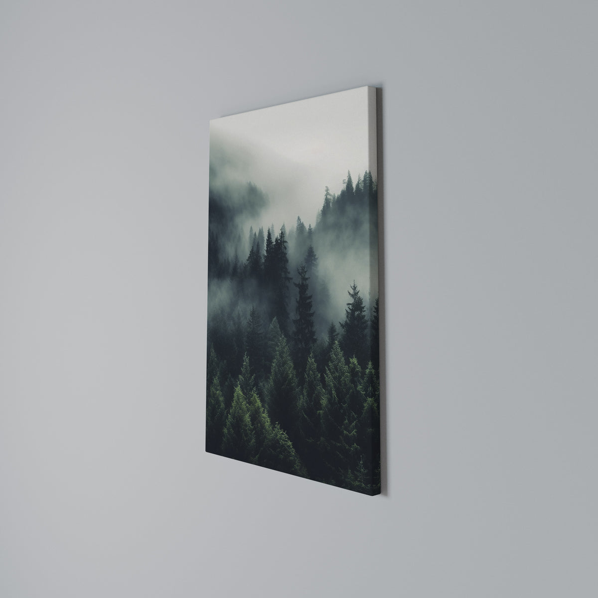 MYSTICAL FOREST WHISPERS Vertical Canvas Print