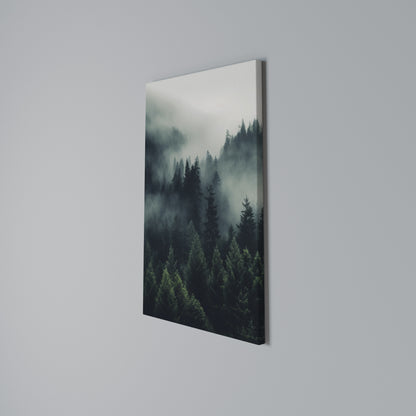 MYSTICAL FOREST WHISPERS Vertical Canvas Print