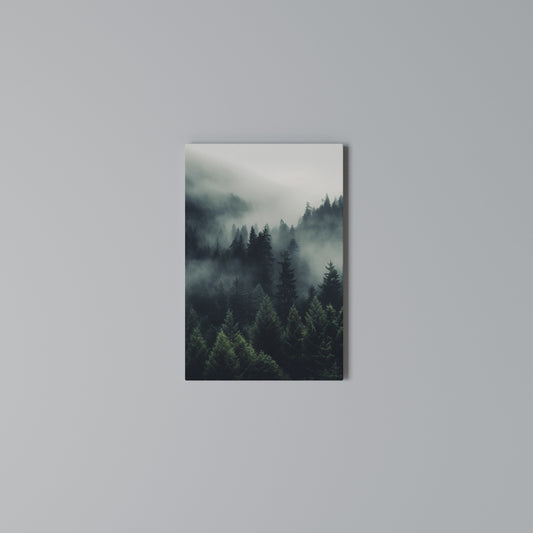 MYSTICAL FOREST WHISPERS Quadro em tela vertical