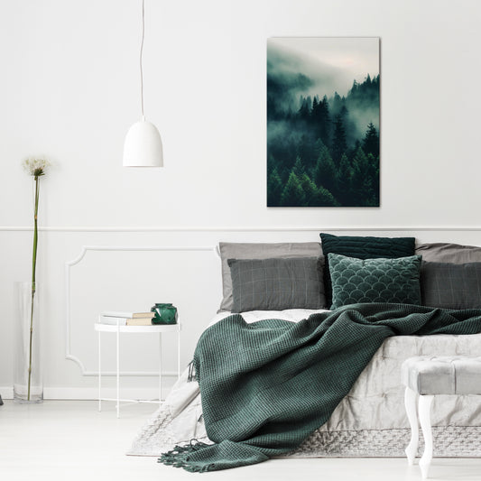 MYSTICAL FOREST WHISPERS Vertical Canvas Print